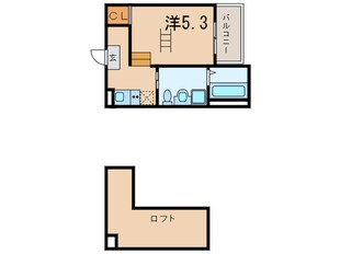 プラウド五番町の物件間取画像